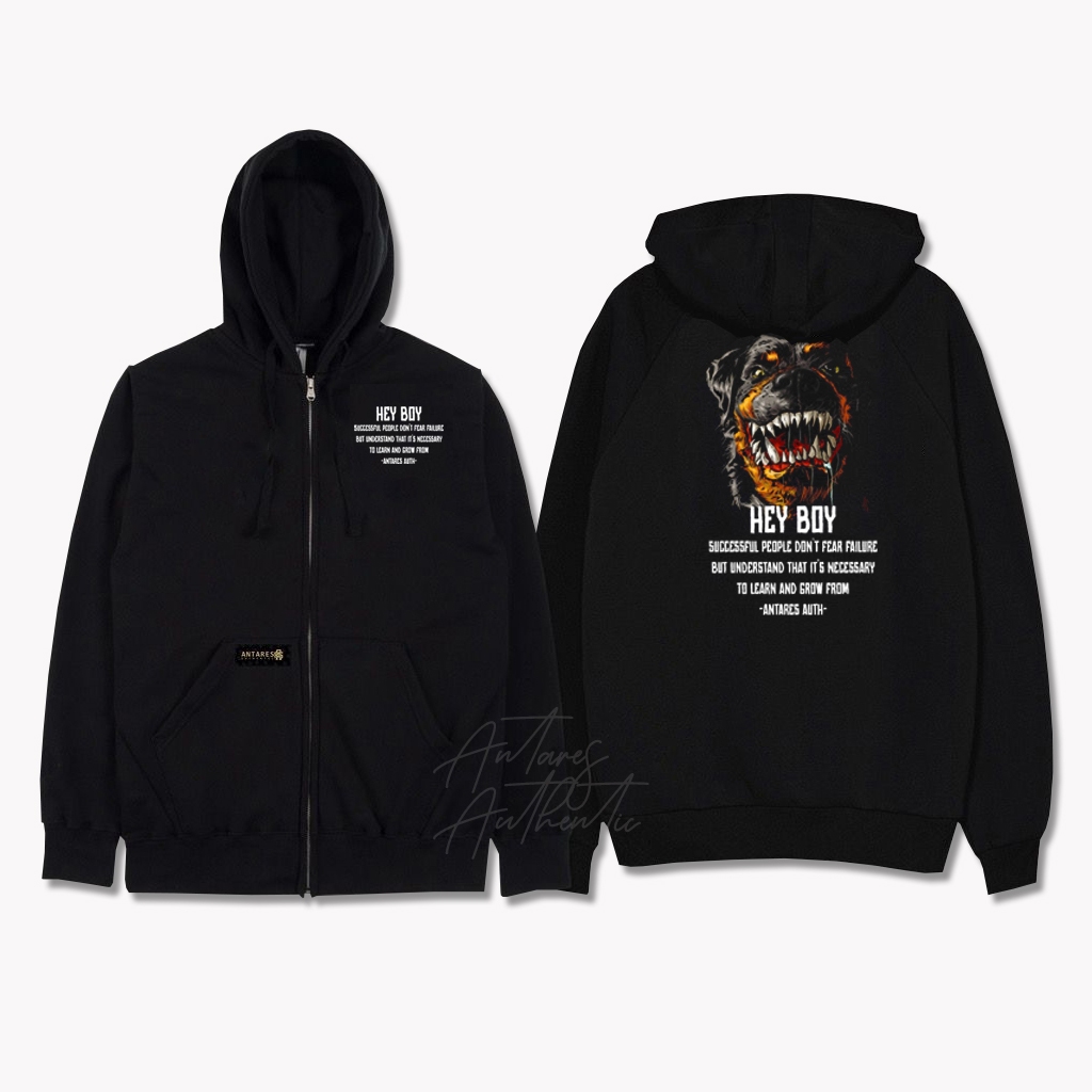 Zipper Hoodie ANTARES authentic - HEYBOY