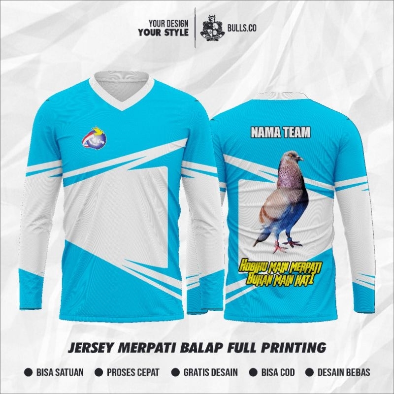 JERSEY MERPATI BALAP