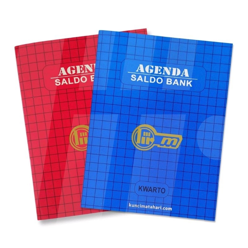 

Buku Agenda Saldo Bank (Kwarto) / Buku Pencatatan Akuntansi - Kunci Matahari