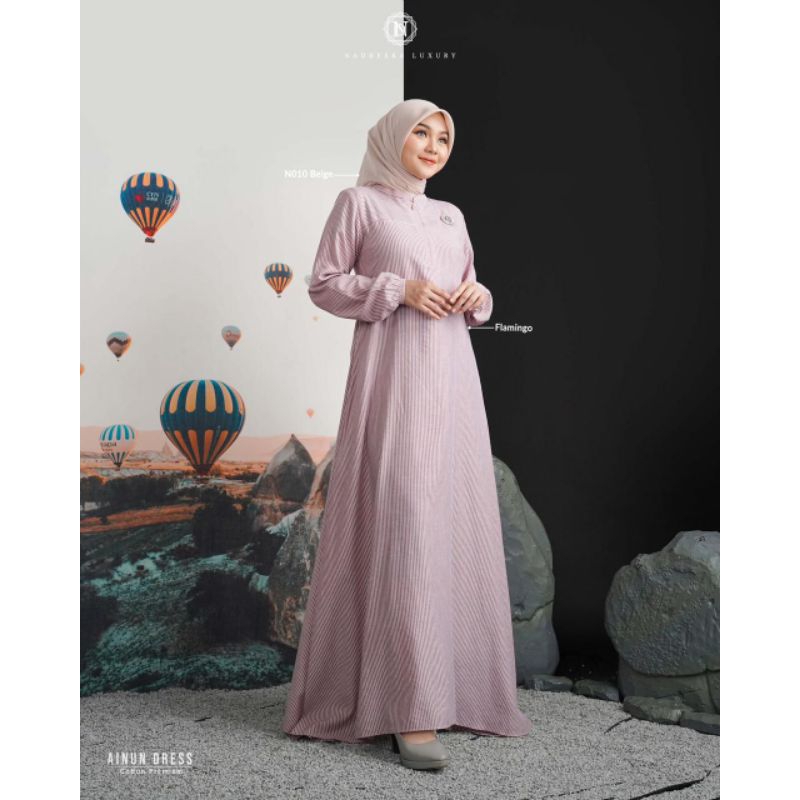 AINUN DRESS by NADHEERA LUXURY NEW ||DRESS ELEGAN