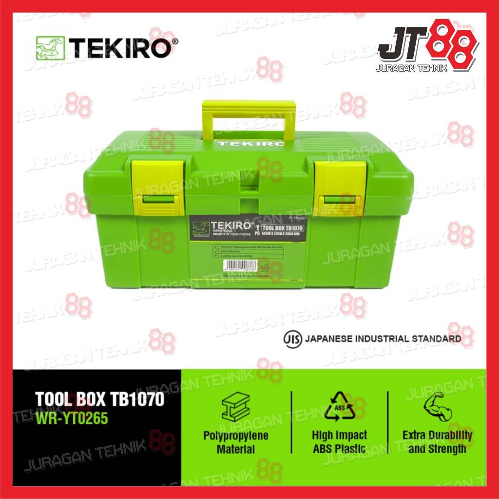 TEKIRO TOOL BOX PLASTIK TB 902 (0210) /TOOL BOX PLASTIK