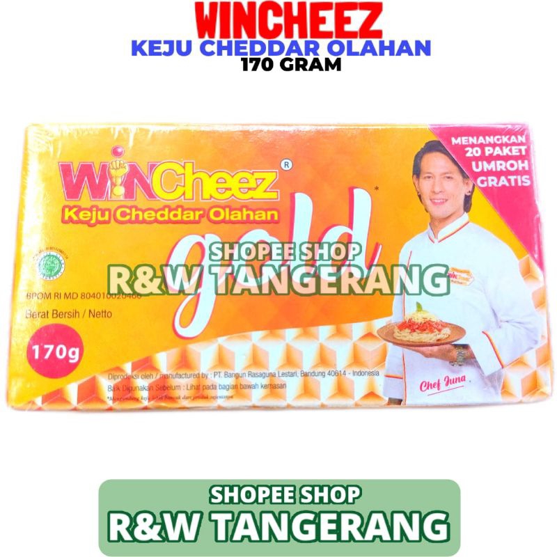 

Wincheez Gold 170 Gram Keju Cheddar Olahan