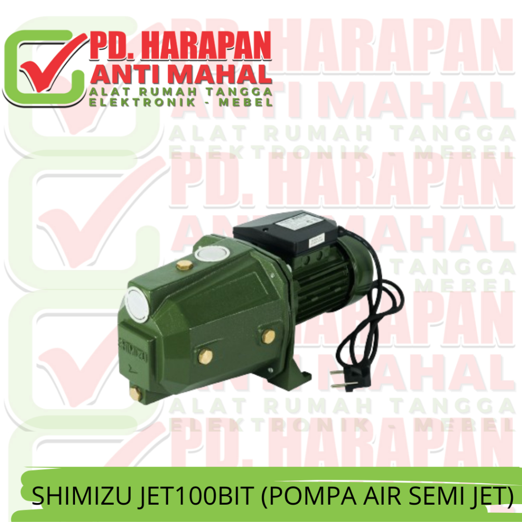 SHIMIZU JET100BIT (POMPA AIR SEMI JET)/POMPA AIR