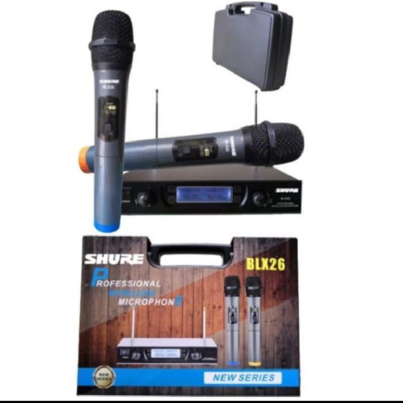 Mic shure blx26 wireless free koper Shure Blx-26