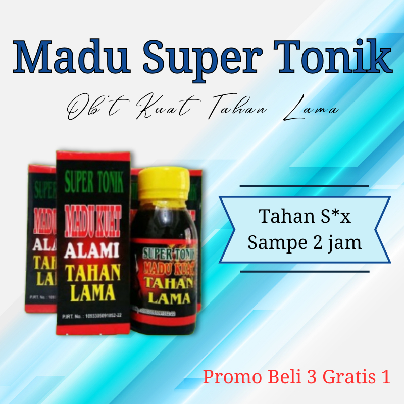 

Madu Tonik Kuat Tahan Lama Original BPOM Herbal Bercinta Tahan Lama