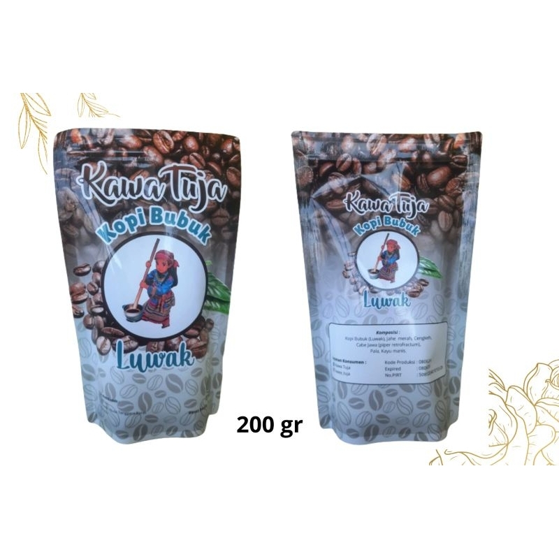 

kopi bubuk/luwak liar 200gr