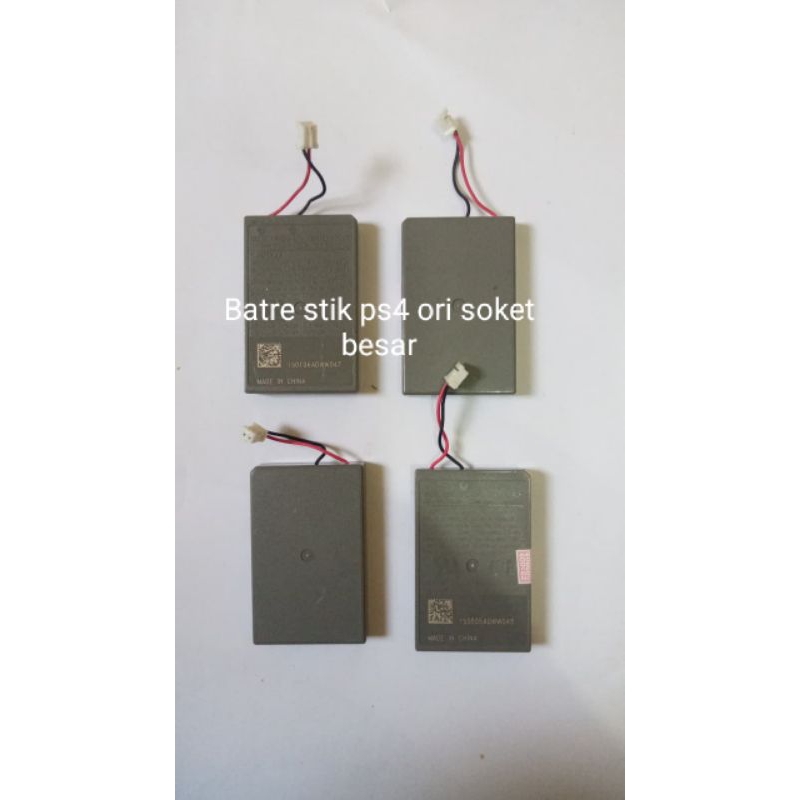 BATRA STIK PS4 ORI SOKET BESAR/BATRE STIK PS4 ORI