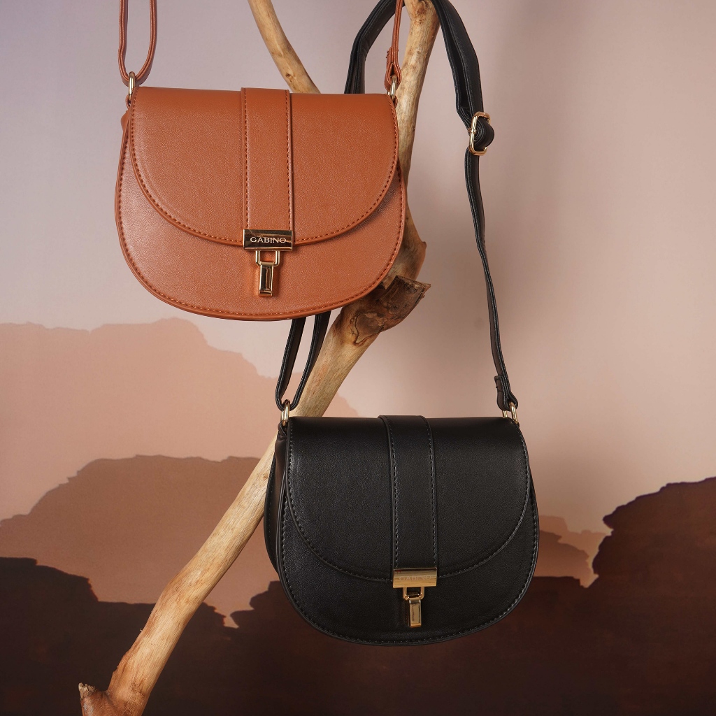 Gabino Tas Wanita Satchel Selempang Casual Wina - G4AB3015