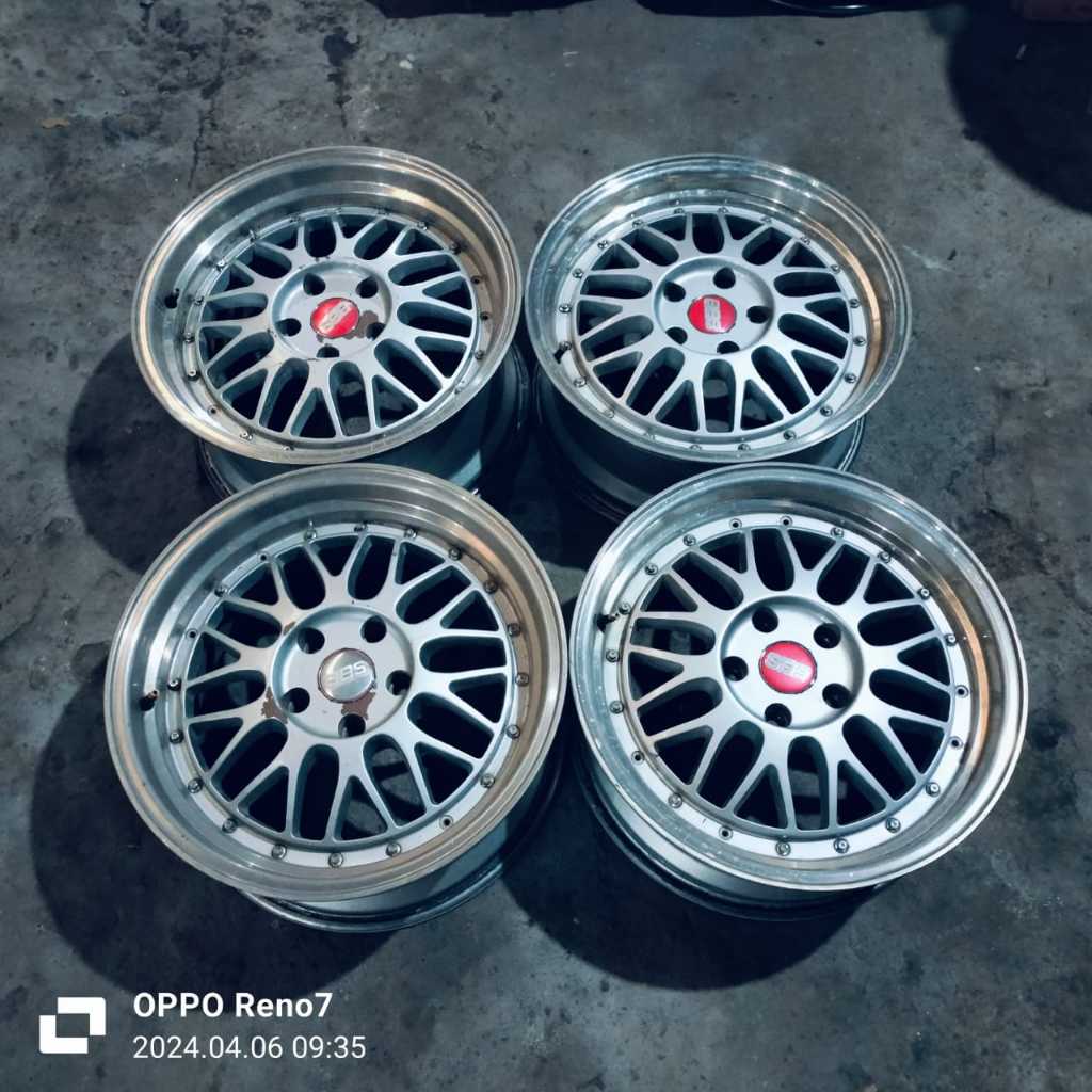 Velg Mobil Racing Bekas R17 Type BBS PCD 5X114 Pnp Civic Juke Camry DLL