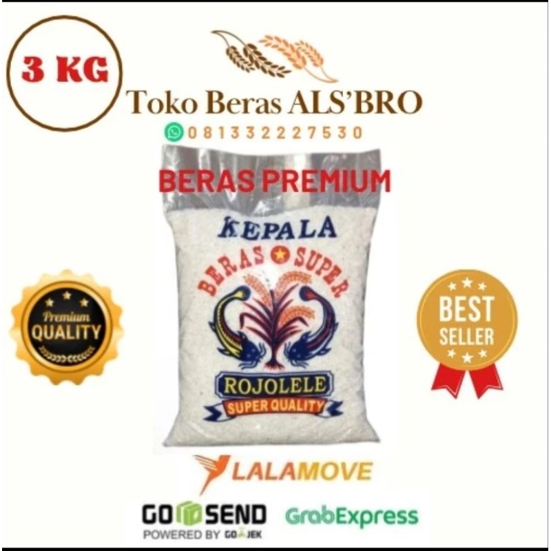 

Beras Premium 3 kg