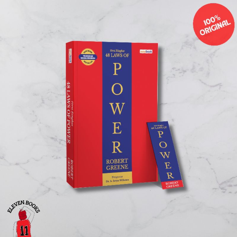 Eleven Books Buku Terjemahan Versi Ringkas The 48 Laws of Power - Robert Greene (Renebook)