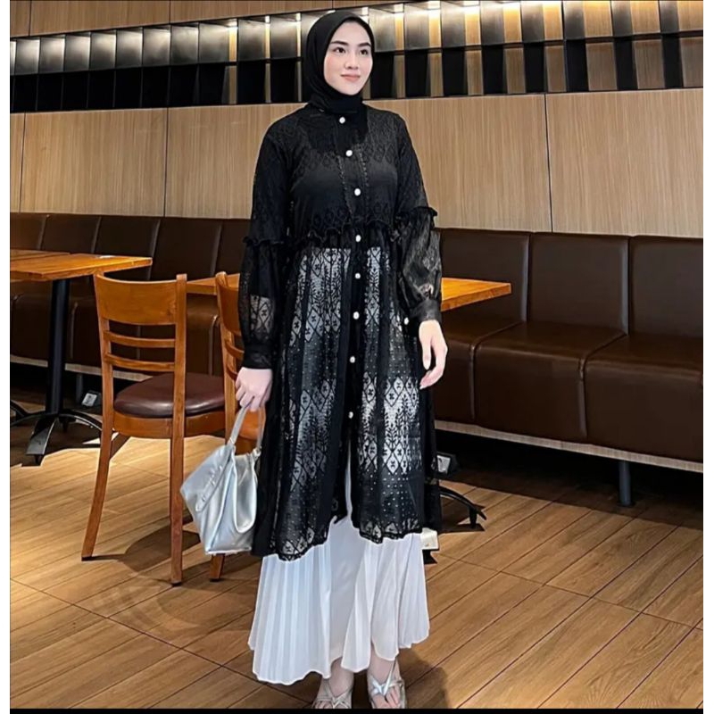 Outer Tunik brokat