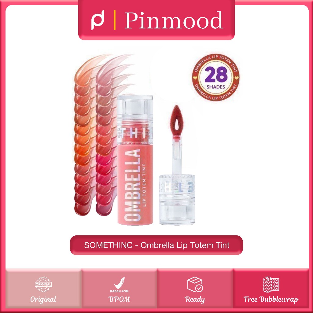 SOMETHINC - OMBRELLA LIP TOTEM TINT ( 2.5 g ) - Liptint Bibir Plumpy Juicy Sehat Ombre Lips Lightwei
