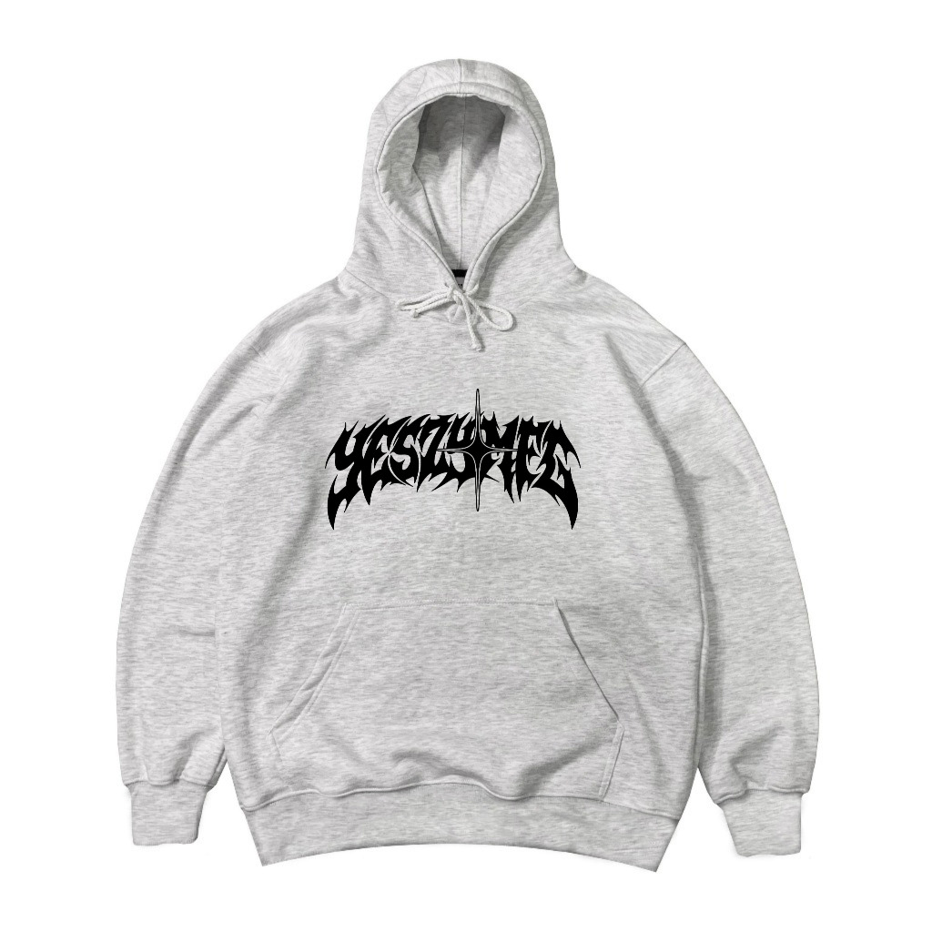 YESZY.MFG (300 GSM) Hoodie Misty Roots F Black