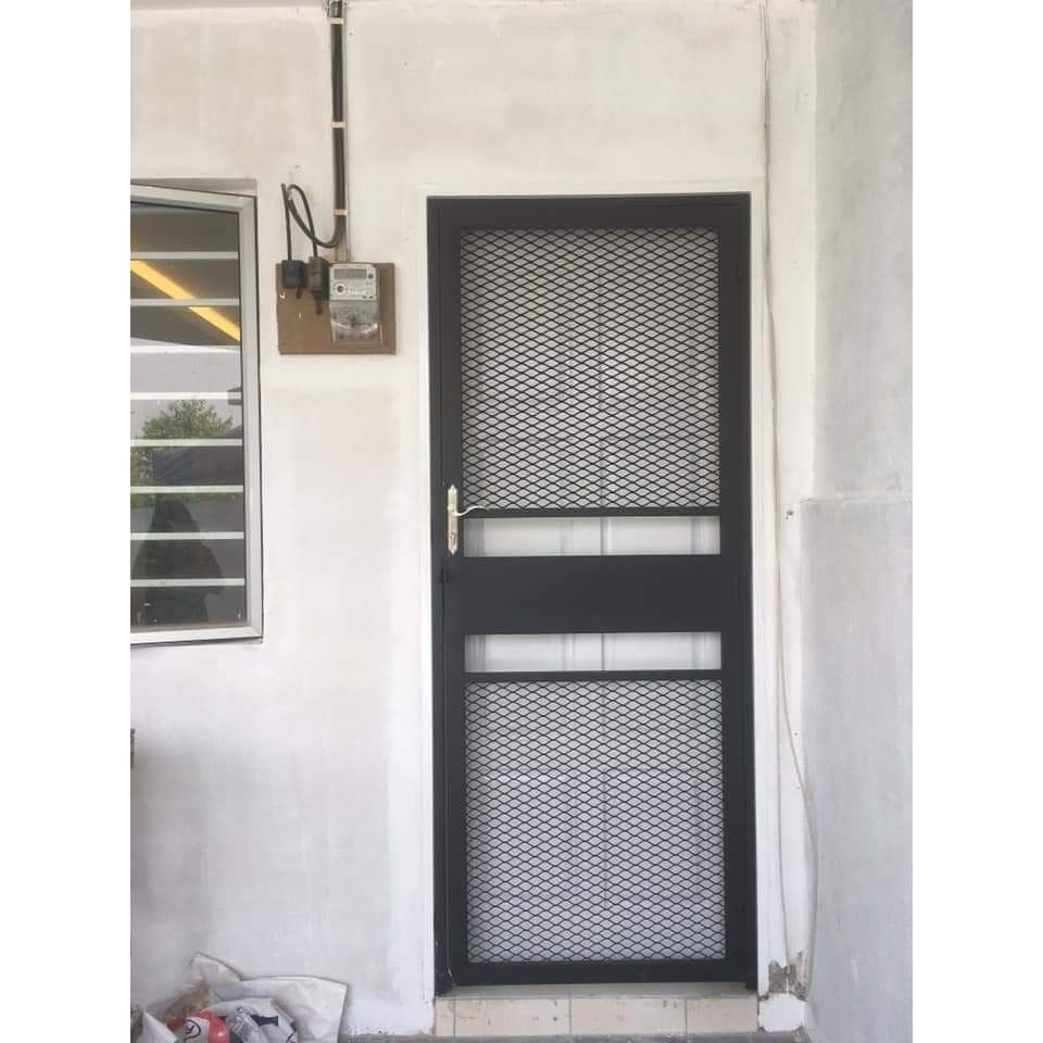 pintu besi pintu teralis expanded