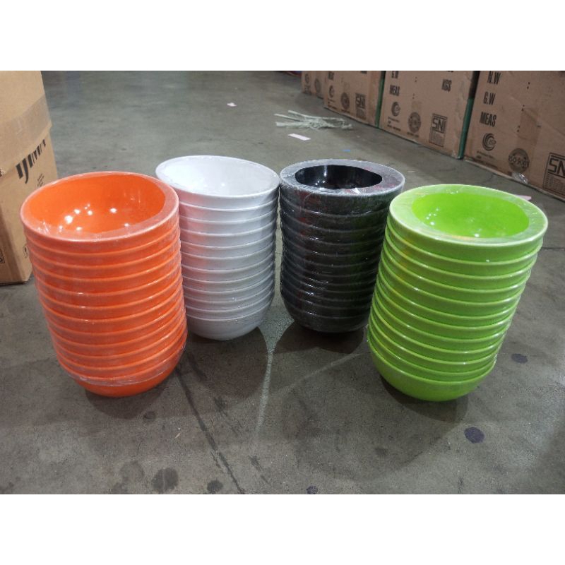 (HARGA 1 LUSIN )Mangkok sup kecil 5 inch/Melamin tebal/Mangkuk kuah 5 inci IJIMA/BAN050