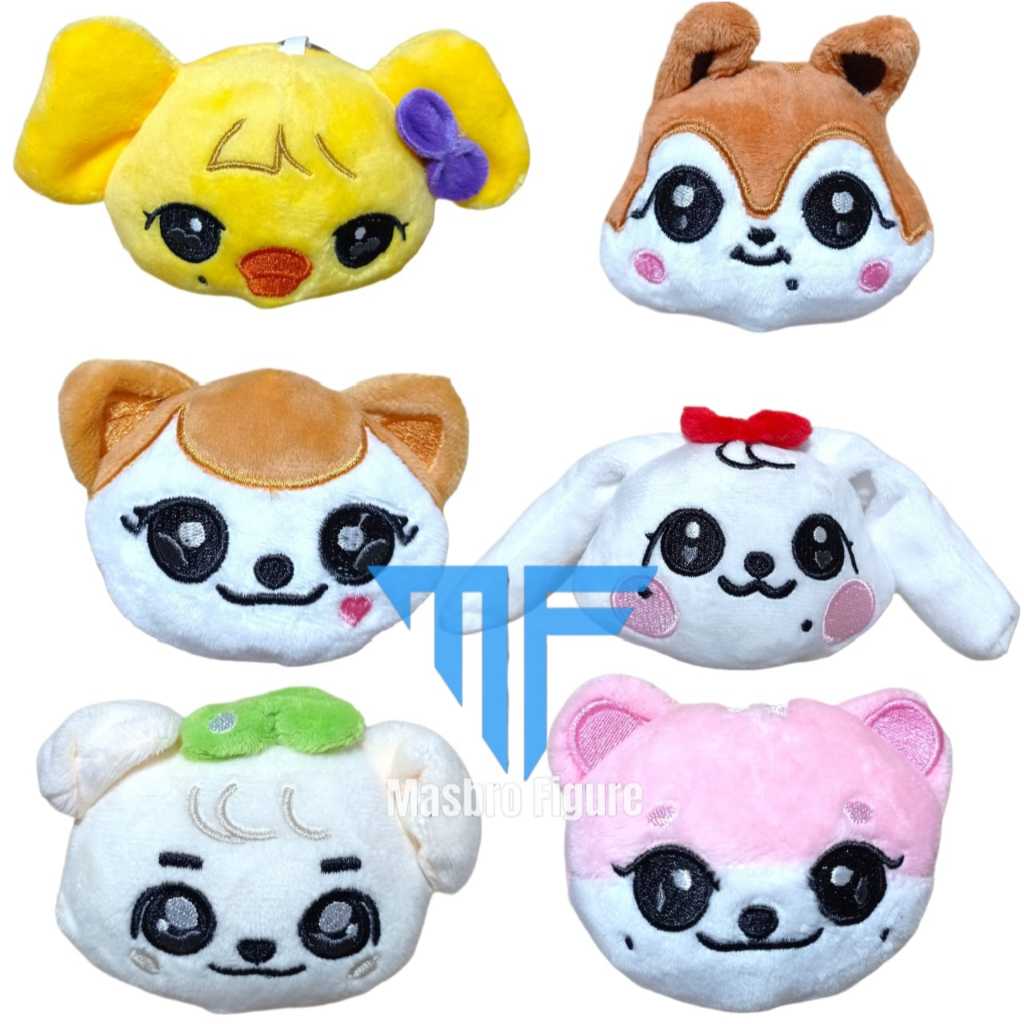 Mainan Anak Boneka Kpop IVE MINIVE Plush Doll Keyring Mini WONYOUNG LEESEO REI Doll