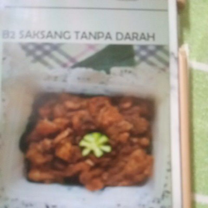 

Masakan Saksang B2 No gota