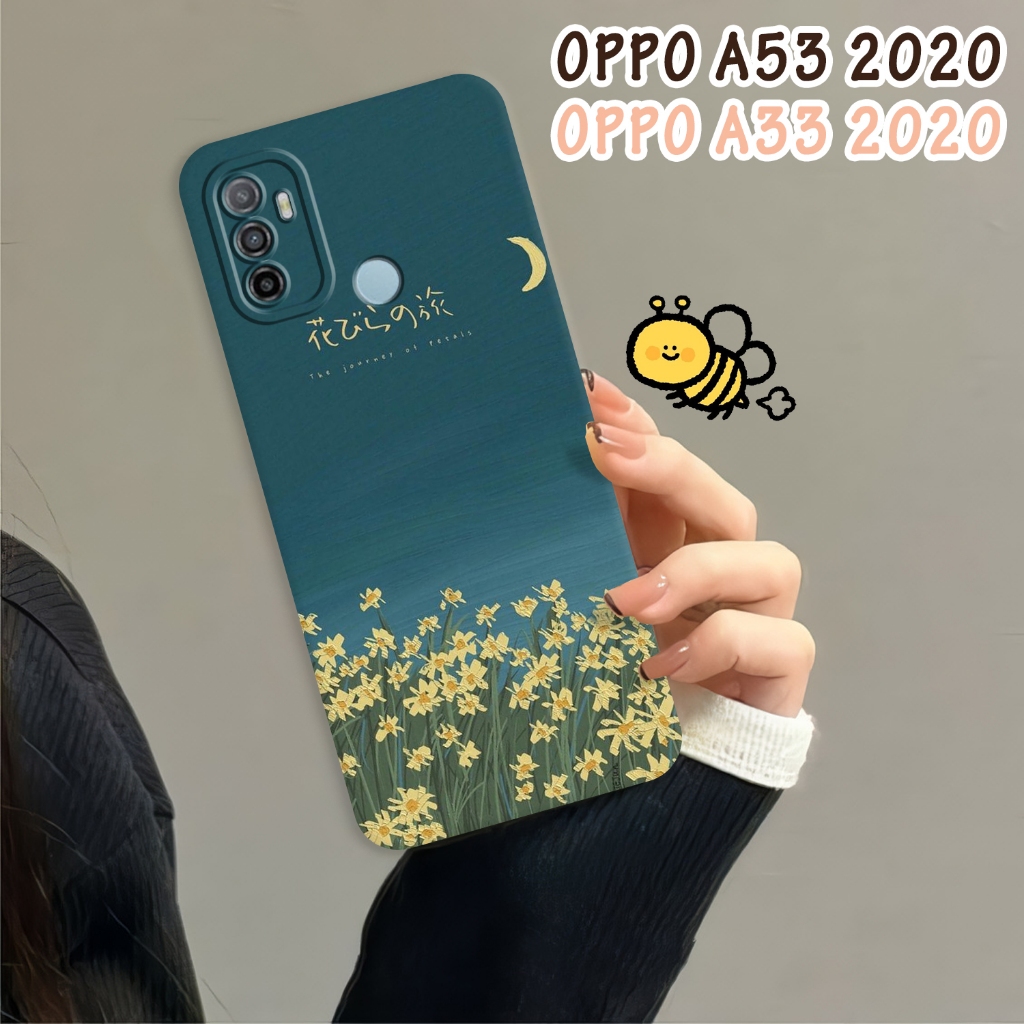 Softcase OPPO A53 / A33 2020 Case Motif Kartun Silikon Softcase Pro Kamera