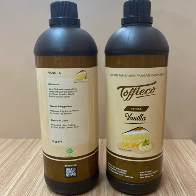 

TOFFIECO PASTA VANILLA 1KG PERASA VANILA KUE COOKIES MINUMAN