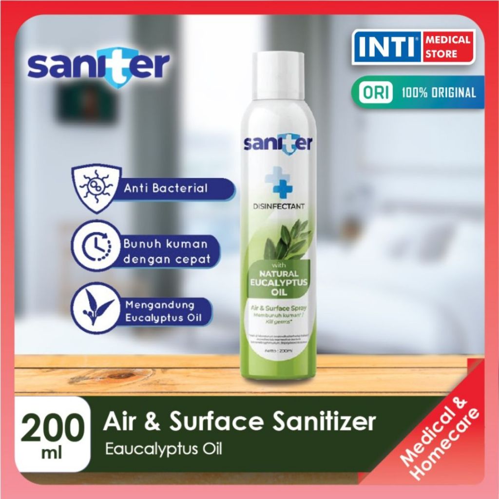 Saniter | Disinfectant Spray | Natural Eucalyptus | 200ml