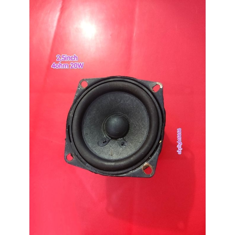 Speaker 2,5inch 4ohm 20W Copotan