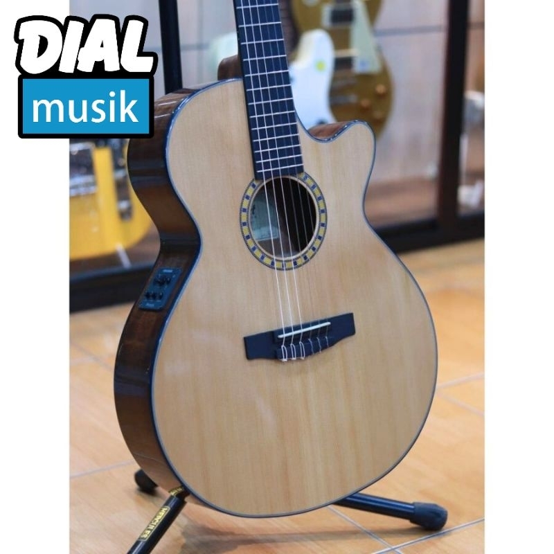Cort CEC5 Akustik Elektrik Nylon - Gitar Klasik Elektrik