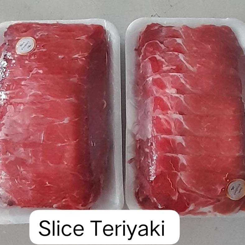 

slice beef teriyaki 500gr