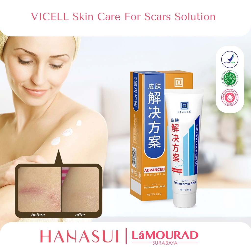 Vicell Skin Care For Scars Solution