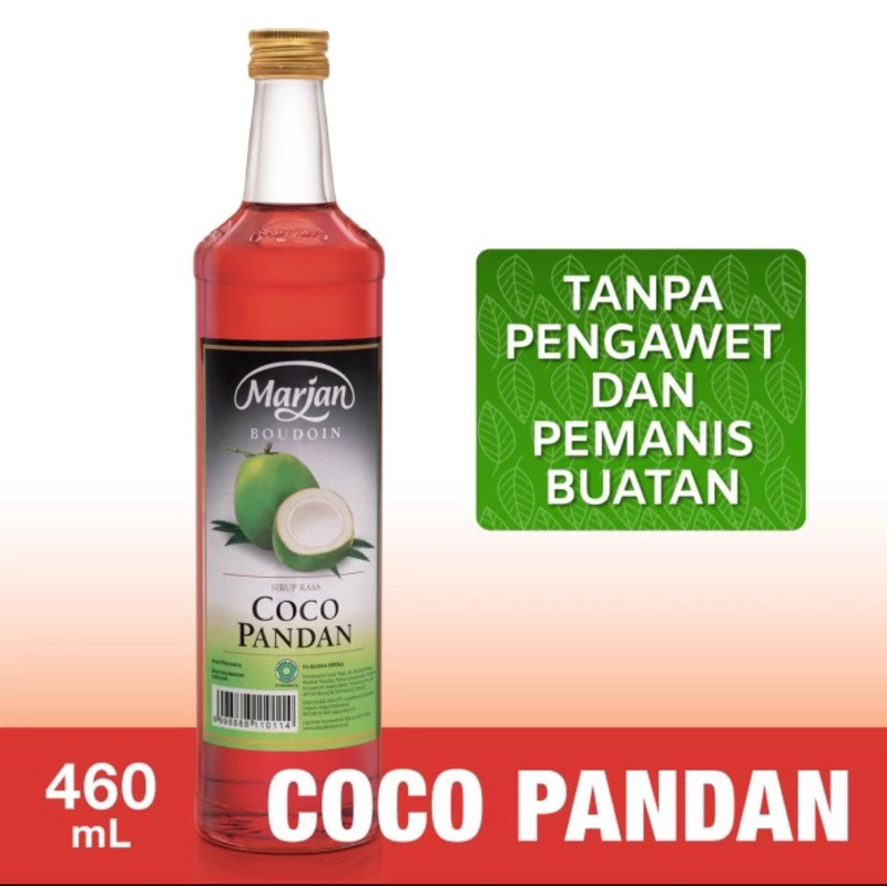 

Marjan Sirup Cocopandan 460ml