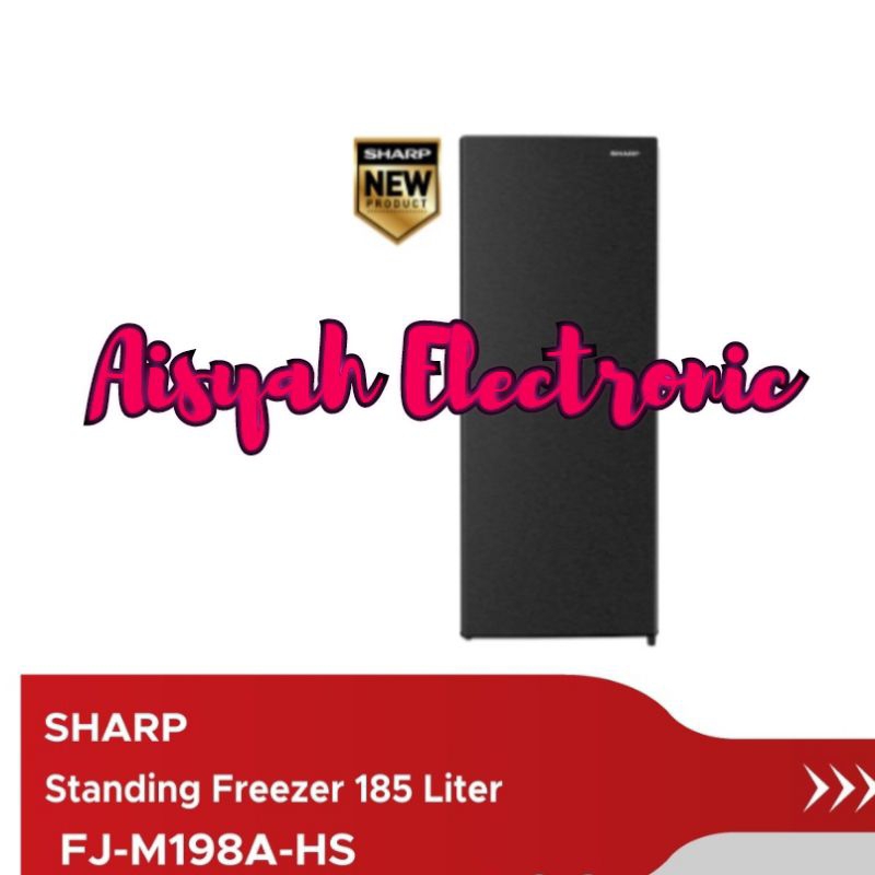 FREEZER SHARP 8 RAK FJM-198A-HS GARANSI RESMI