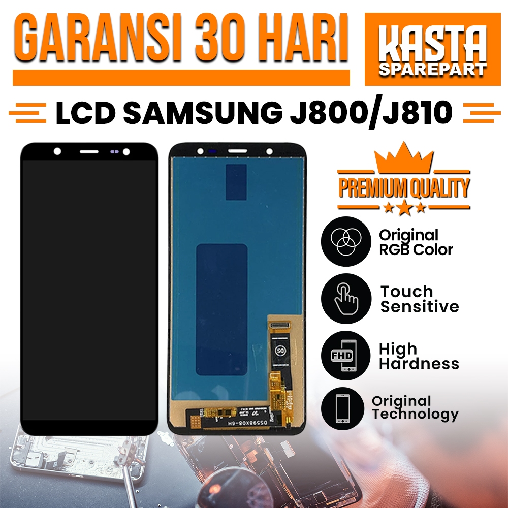 【LCD ORIGINAL】LCD SAMSUNG J800 / J810 LCD FULLSET TOUCHSCREEN KUALITAS ORI 100%