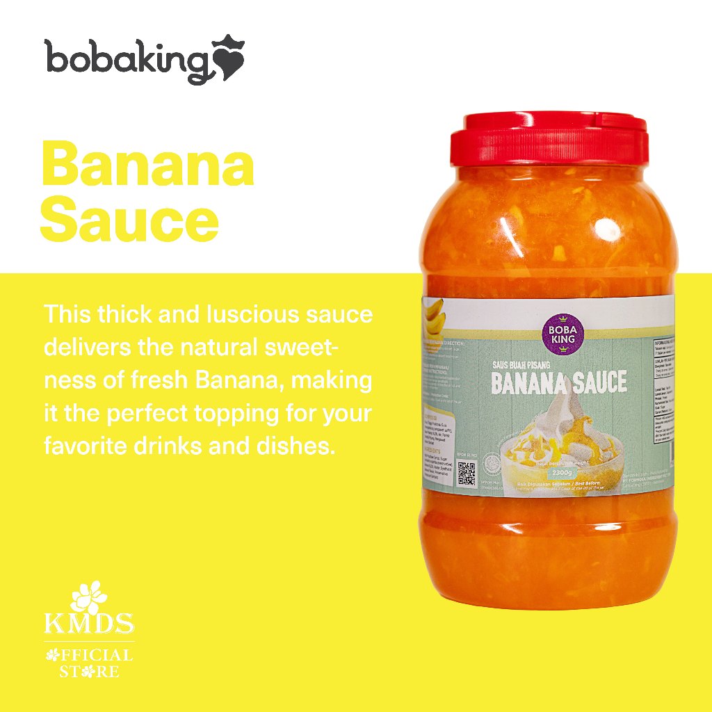 

BOBAKING BANANA SAUCE 2,3KG