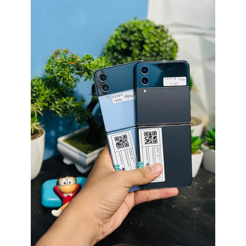 Handpone Hp Samsung Z Flip 3 4 5 Ram 8/256 8/128 8/512 SEIN Ada Minus Second Seken Murah bergaransi