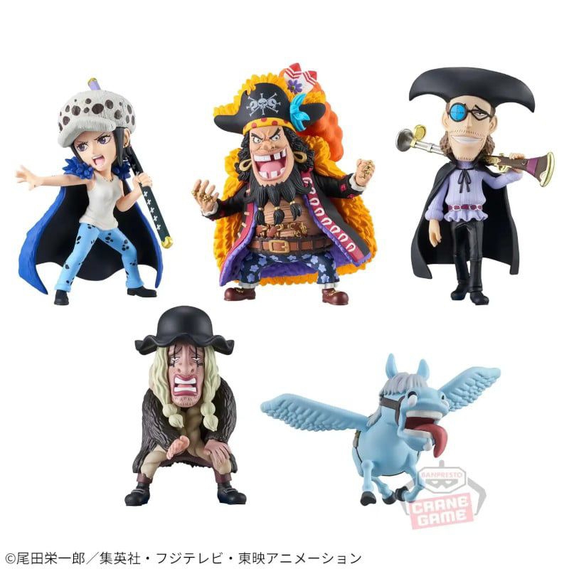 Original Figure WCF One Piece Trafalgar Law VS Blackbeard Pirates Banpresto SET law vs bb