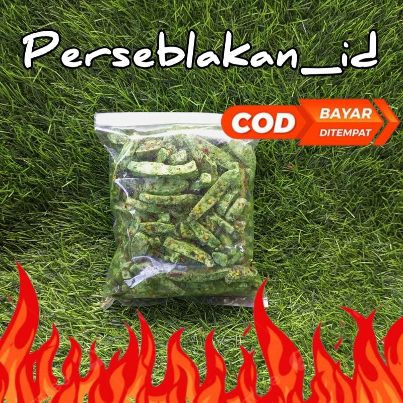 

Basreng pedas bumbu cabe ijo ekstra daun jeruk 500gr