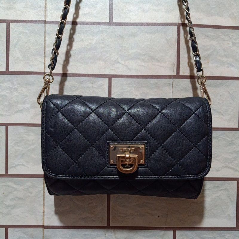 Tas sling Kulit Asli DKN*#Y (HARGA NETT) /Tas Sling Rantai Kulit Asli / Tas Pesta Kulit Asli/ Tas Sl