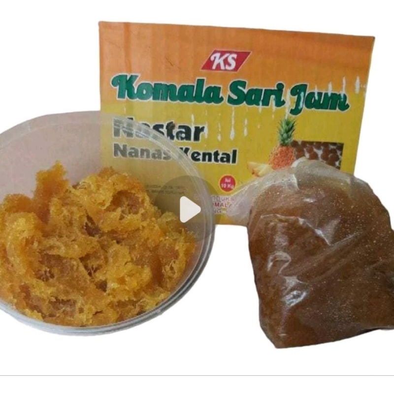 

nanas nastar cap Komala Sari / selay nanas beserta untuk isian kue kering