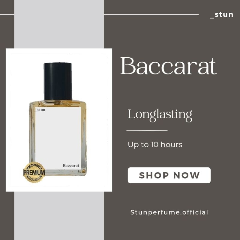 Parfum Baccarat | Parfum Tahan Lama | Parfum Cowok Tahan Lama | Parfum Cewek Tahan Lama