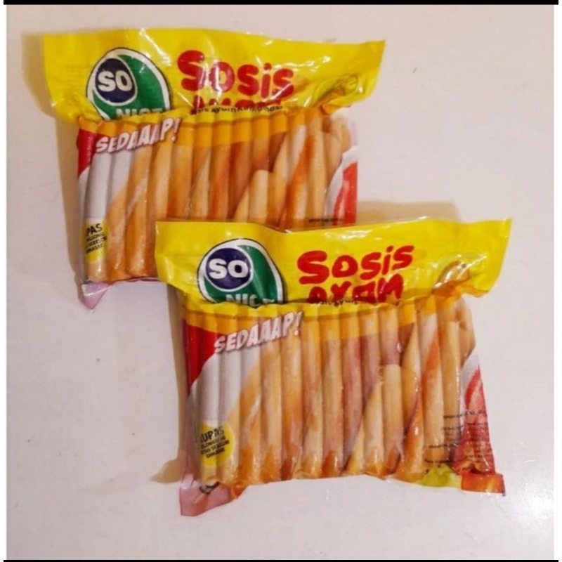 

So Nice Sosis Ayam Long 1000gr 500gr 375gr