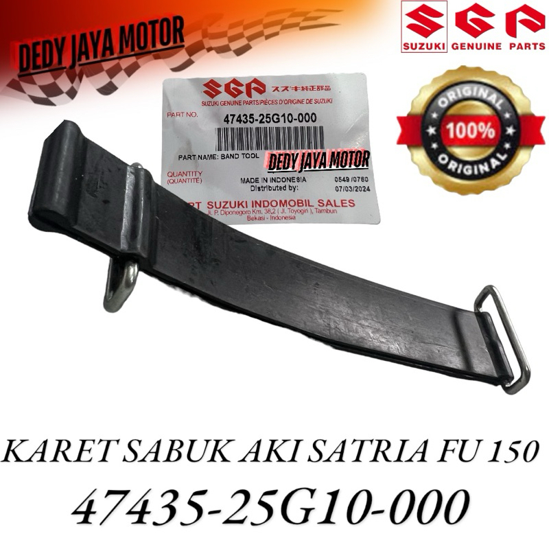 Karet Sabuk Aki Satria Fu 150 Original SGp 47435-25G10-000 Sabuk Aki Satria Fu 150 Original Sgp