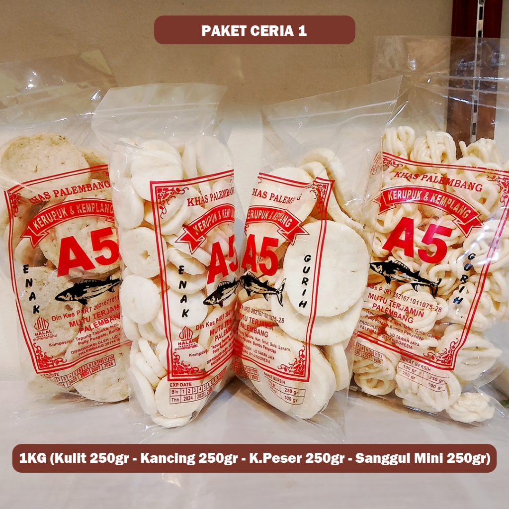 

PAKET CERIA 1 - KULIT, KANCING MINI, PESER, SANGGUL BESAR