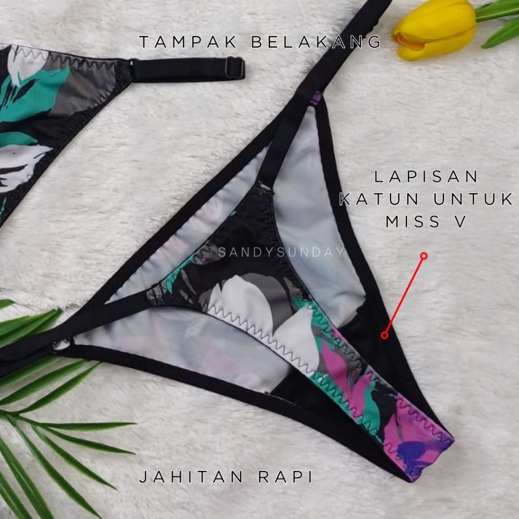 da NARA SANDYSUNDAY - G string JUMBO BSIZE PLUSSIZE Thong Wanita Adjustable G string Jumbo Cutting