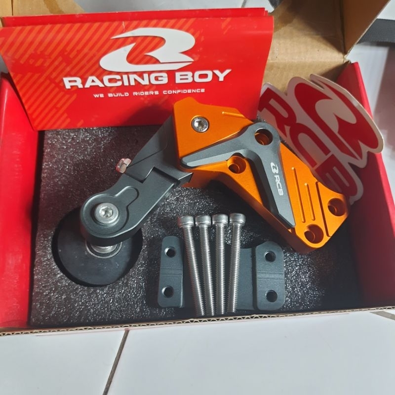 Tensioner, Stabilizer, Katrol Rantai Rcb V3 50 Mm Orange