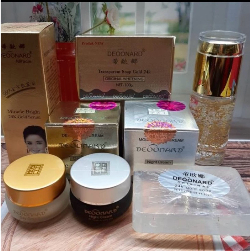 PAKET DEONARD GOLD 4in1 SERUM MIRACLE