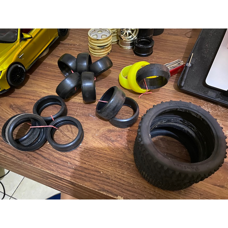 ban rc bekas (drift dan offroad)