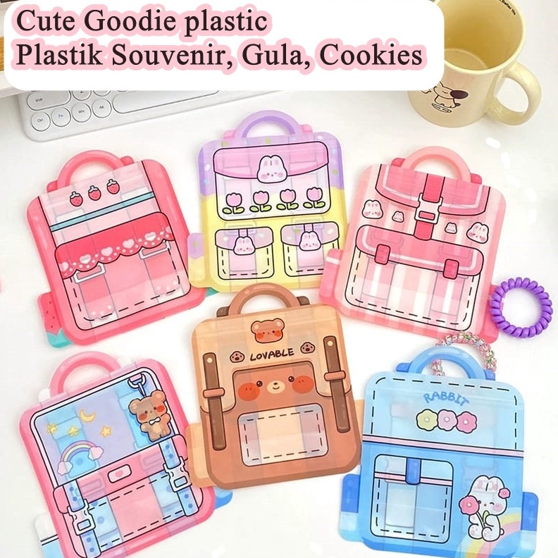

SPESIAL DISKON TTKantong Plastik Ziplock Goodie Bag Kecil Tas Sekolah Kantong Snack Klip Souvernir Goodie Bag Bento Kue Permen Snack Biskuit Kecil Plastik Motif Tas Backpack Tenteng Plastik Souvenir Lucu Kado Anak Perlengkapan Pesta