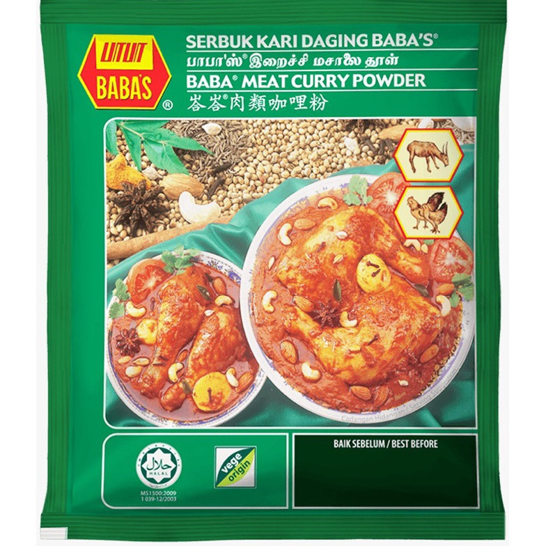 

Termurah Babas meat curry powder 25gr bumbu untuk kari daging