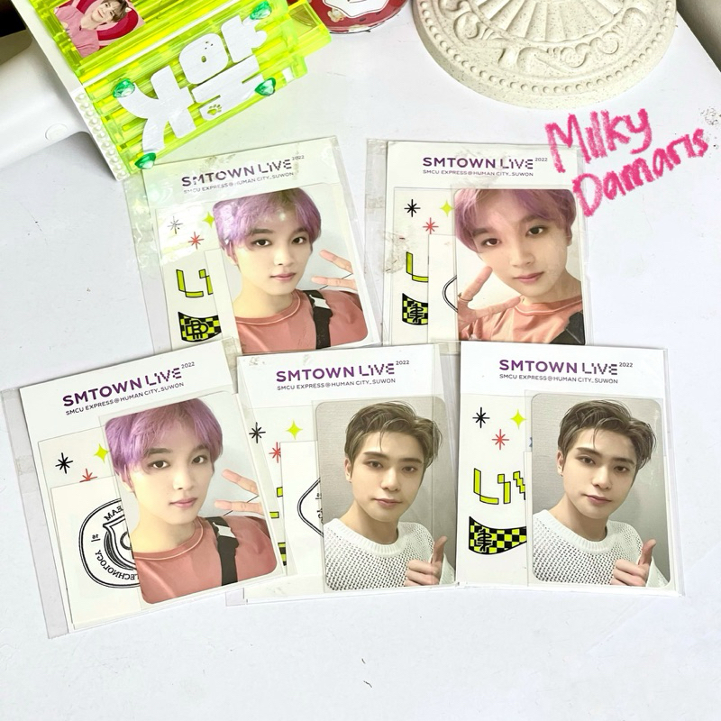 (Ready Stock) MD SMCU Express 2022 - AR Tatto Sticker Set NCT 127 Jaehyun & NCT Dream Haechan Ver.