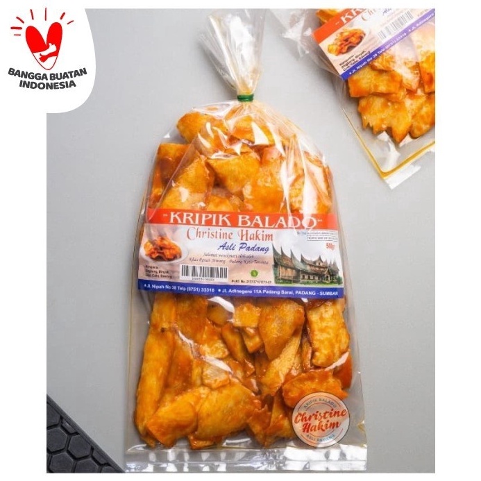

Termurah keripik balado christine hakim 5g sanjai balado christine hakim